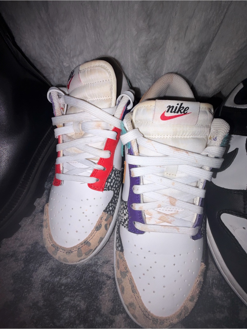 Nike Multicolor Leopard Print Sneakers – Women’s 8.5